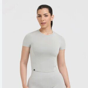 Oner Active Mellow Soft Mid Short Sleeve T-Shirt light grey Size Small